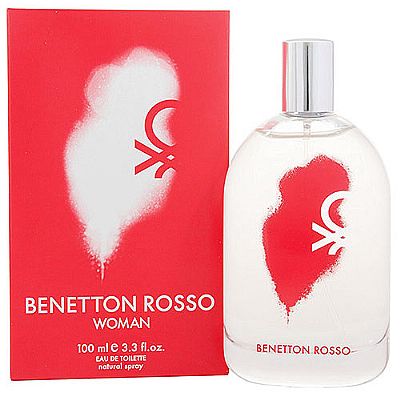 BENETTON ROSSO WOMAN EDT 100ML VAPO